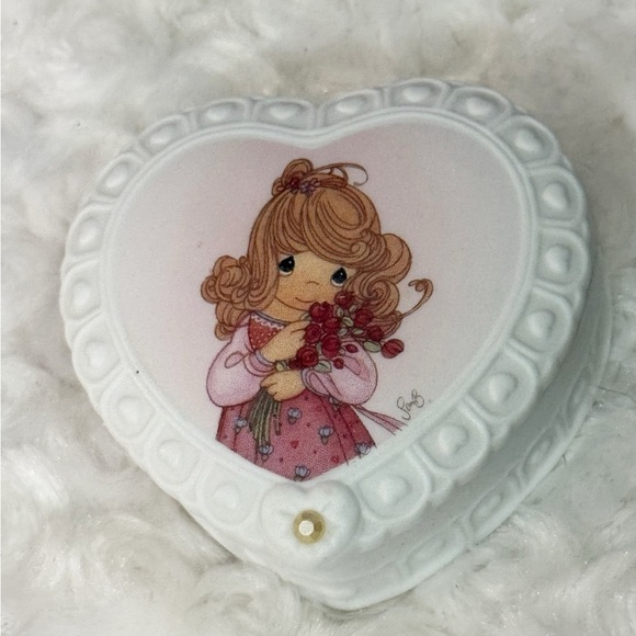October Heart Trinket Box Precious Moments - Picture 1 of 5